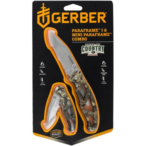 Нож Gerber Paraframe Combo,Mossy Oak, 31-003207NDIP фото 2